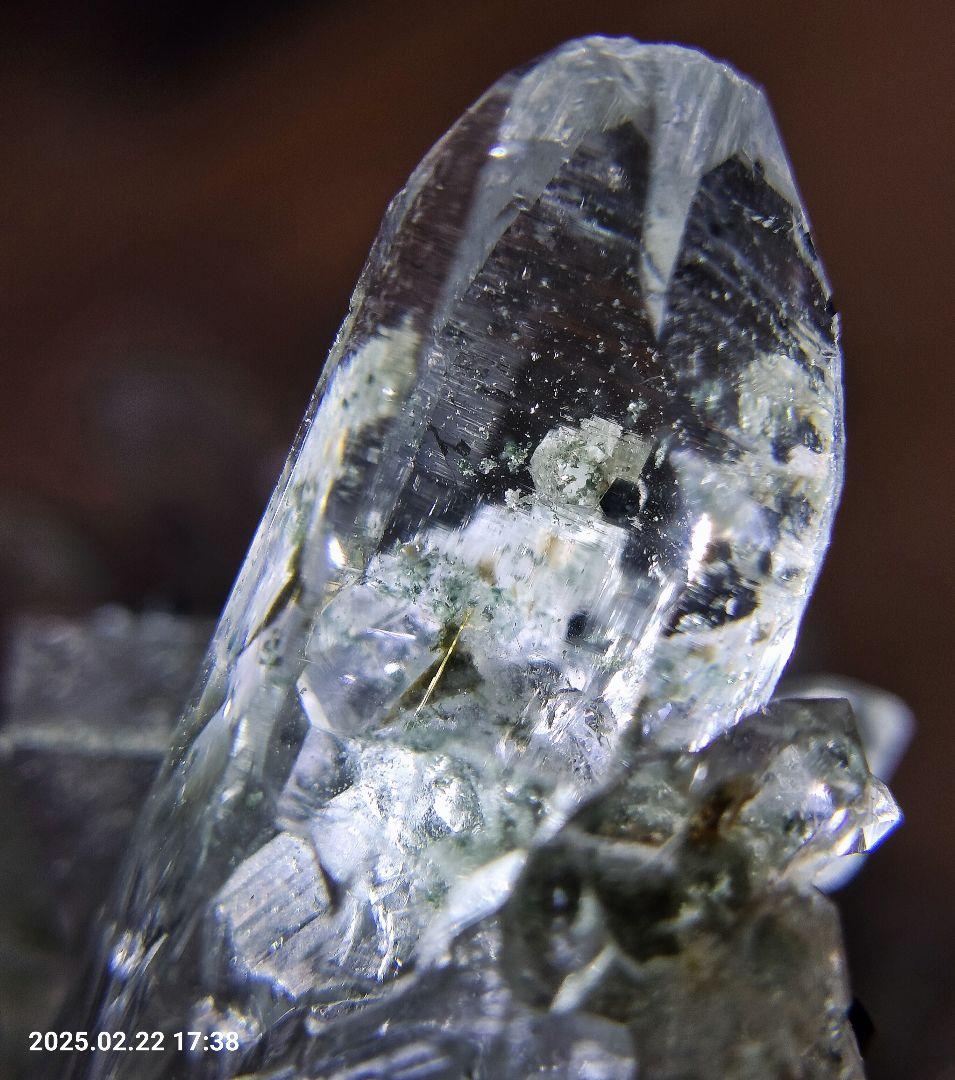 ちー ヒマラヤマニハール産水晶クラスター① ③