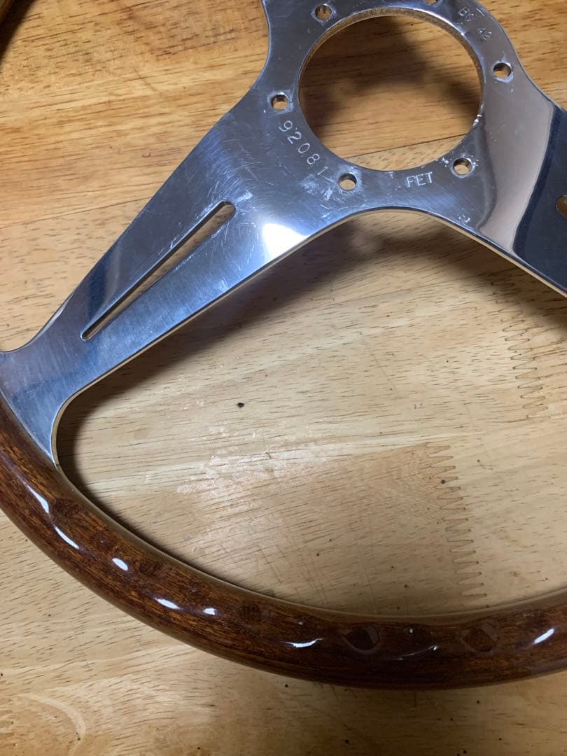 NARDI ナルディ38φ ウッドステアリング