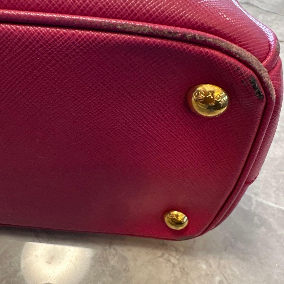 PRADA トートバッグ　ピンク