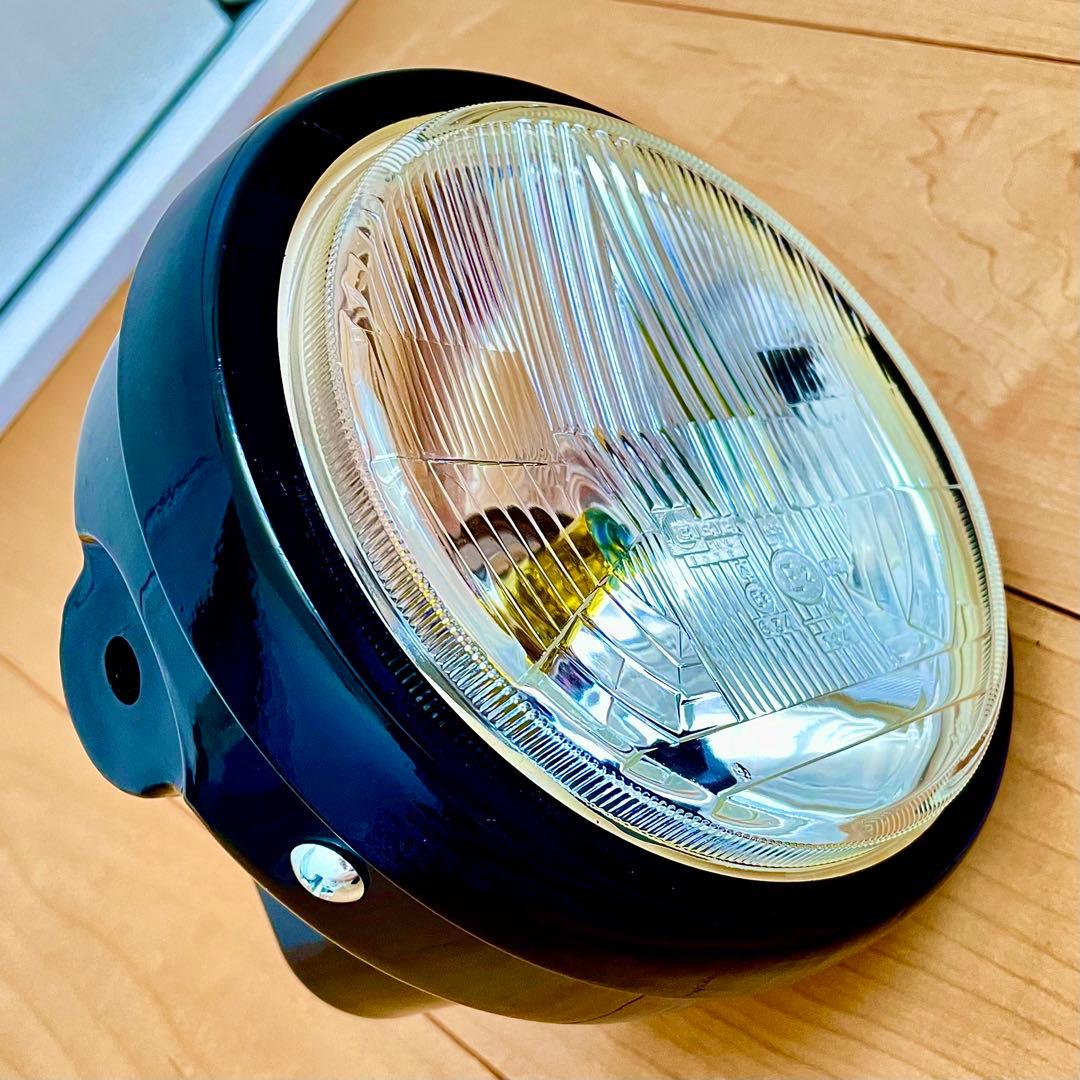 当時物 CIBIE シビエ 凹み ヘッドライト 160φ バブ CB250T