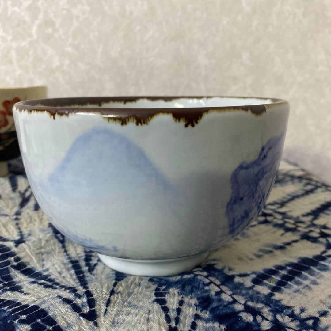 真葛香山　茶碗　2個