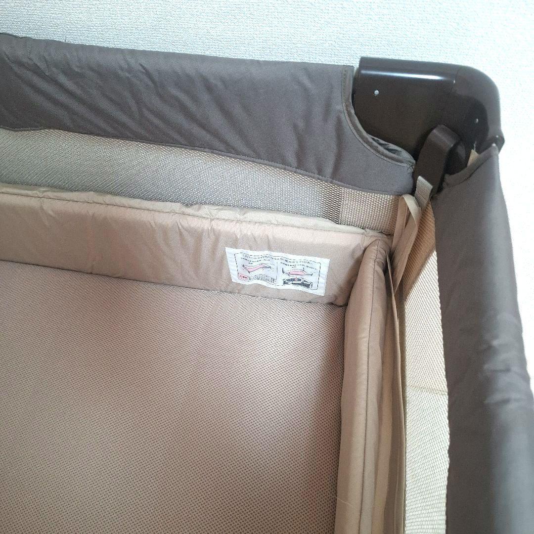 【美品】Aprica アップリカ ココネルエアー ベビーベッド ココア