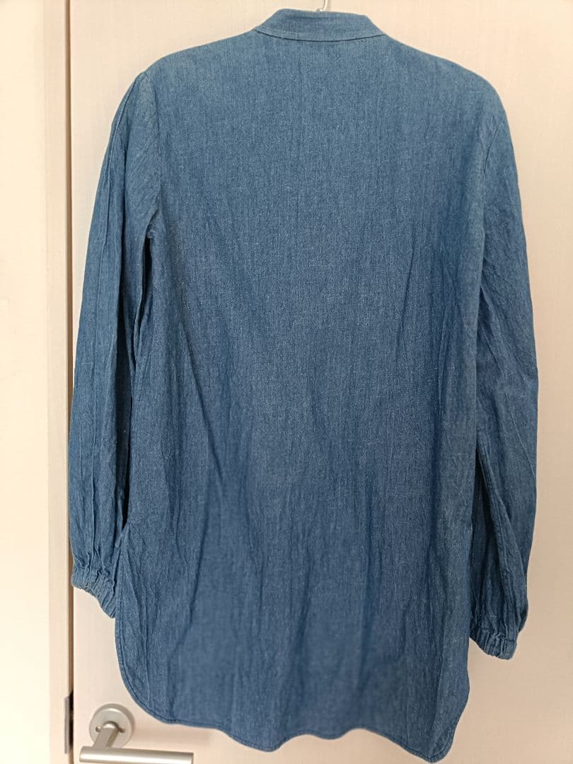 【レア】CELINE デニムロングチュニック 34 フィービー