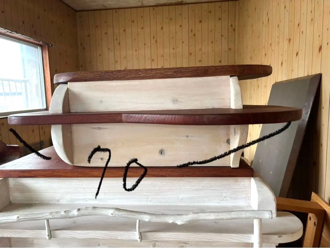 レジ目隠し　台　ハンドメイド