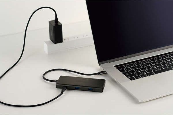 ELECOM 10PORT USBハブ DST-100BPBK ×２台セット