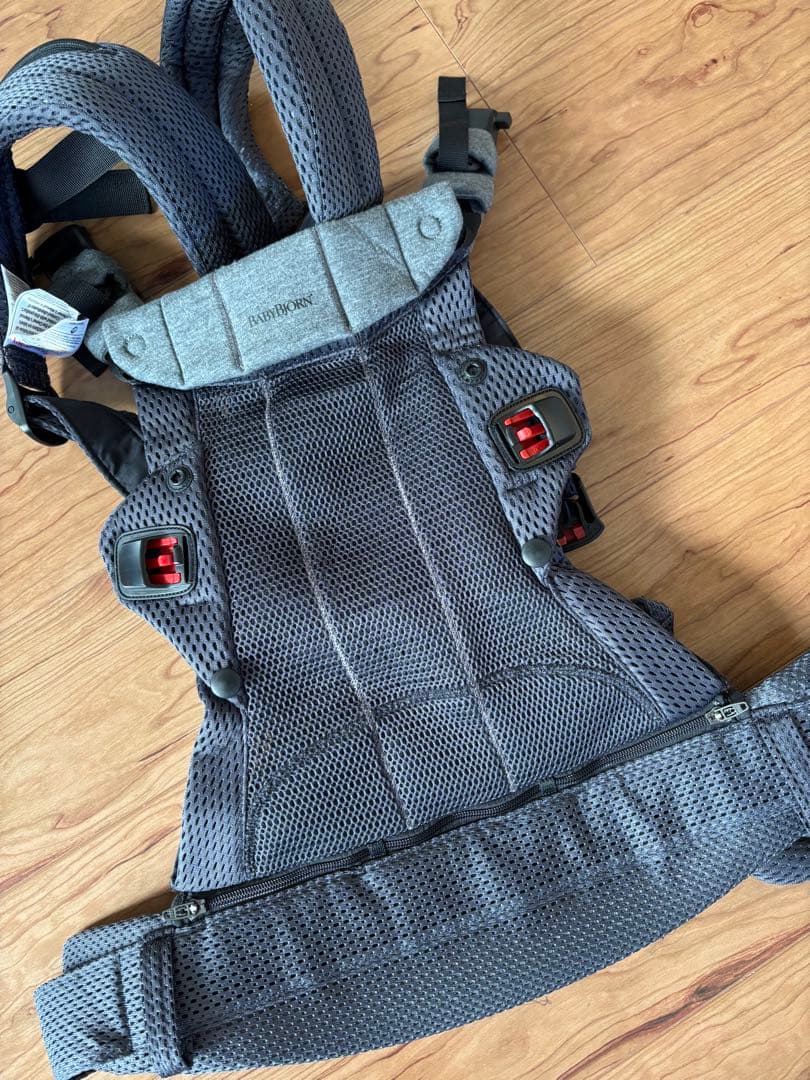 ベビーキャリア HARMONY(ハーモニー) アンスラサイト 抱っこ紐　箱あり