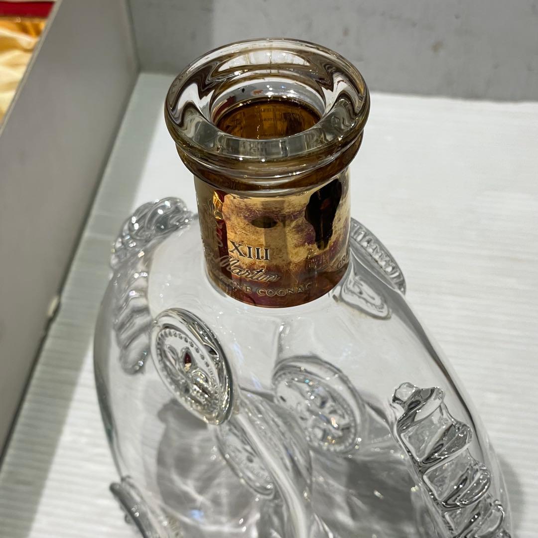 ②Baccarat レミーマルタン ルイ13世 グラス　空瓶 バカラ　箱入り