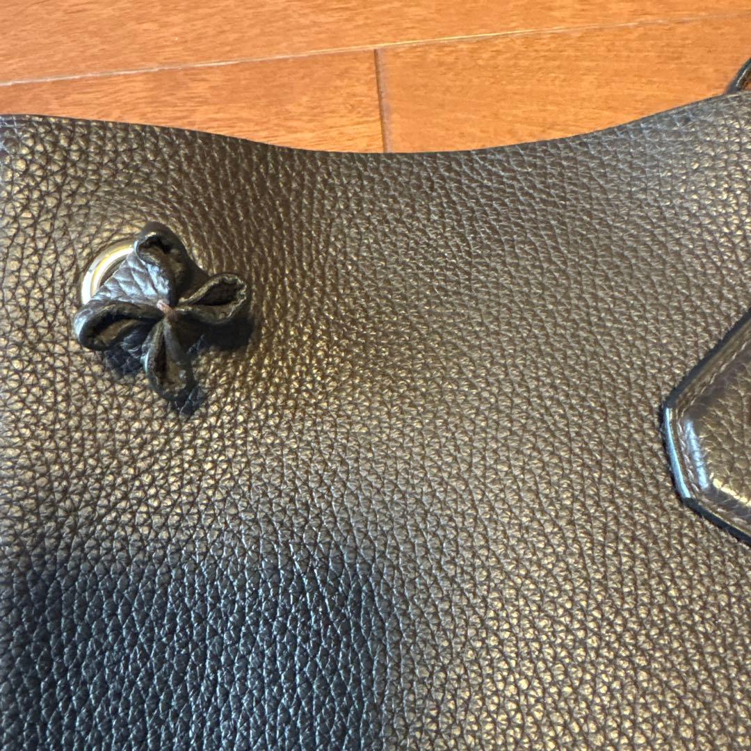 [HERMES]エルメスシルキーシティー　トリヨンクレマンス素材 ダークブラウン