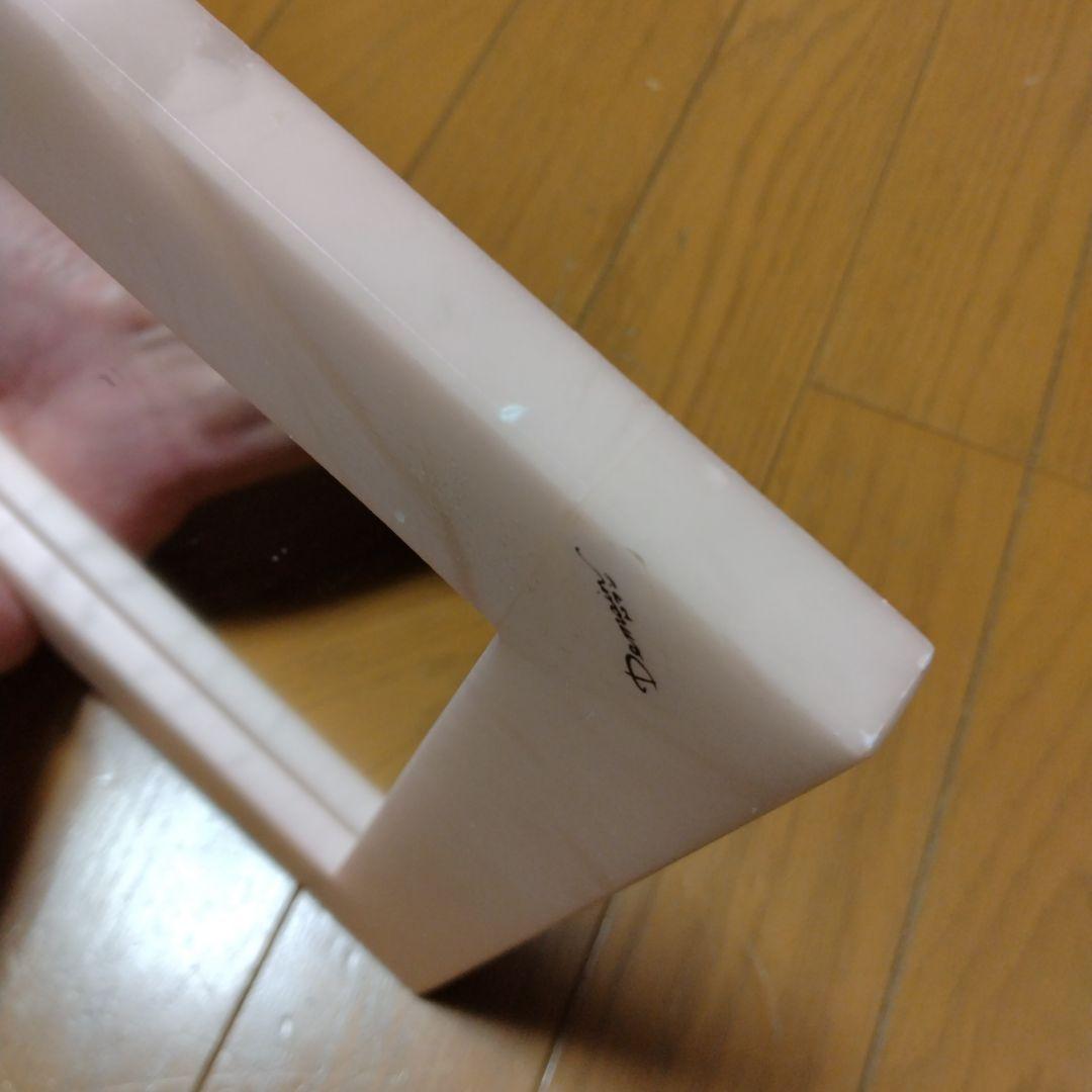 気まぐれセール❗ドマン Demain 鏡 アラバスター イタリー製 大理石