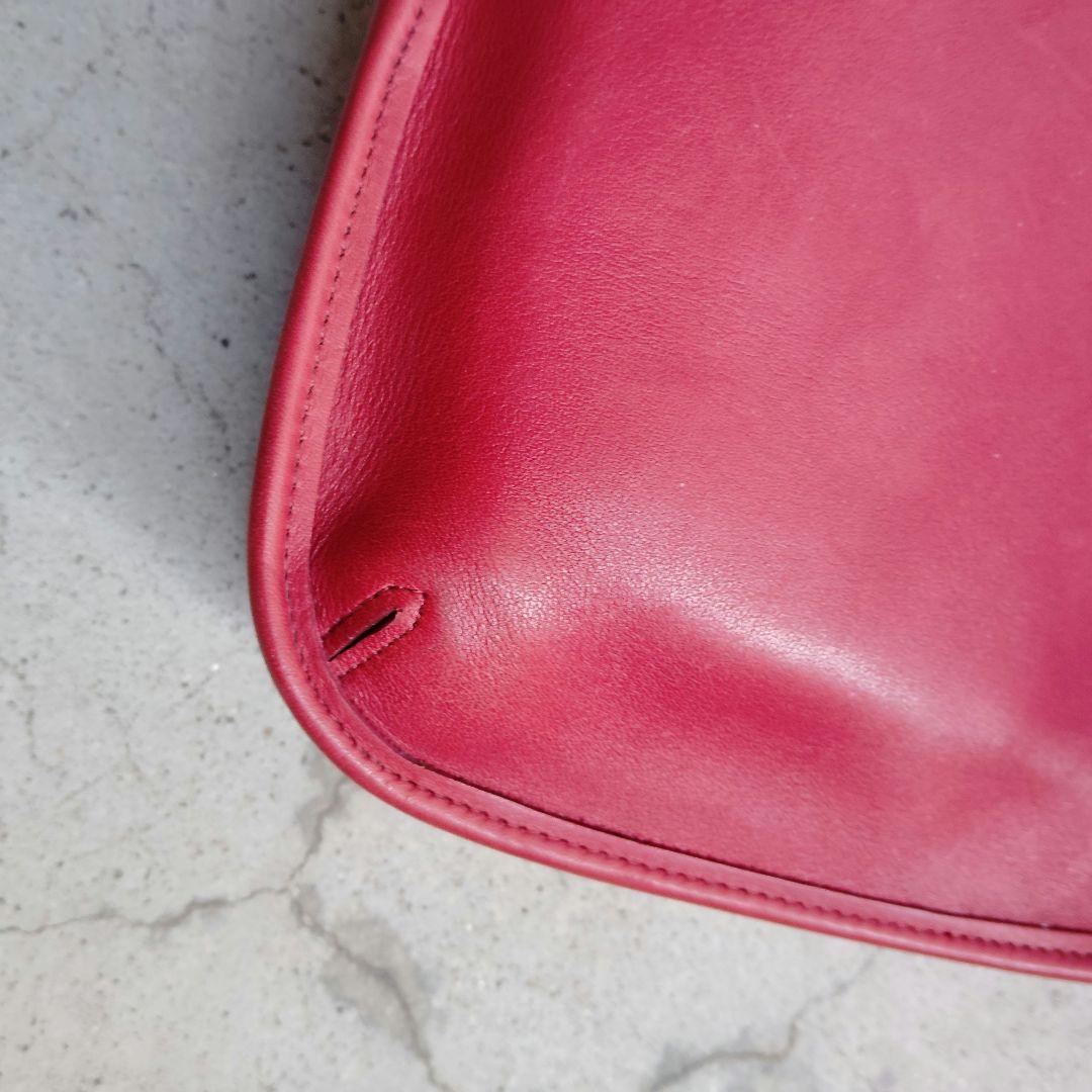 コーチ　オールドコーチ　エルゴ　ワンショルダーバッグ　9020　USA製　赤