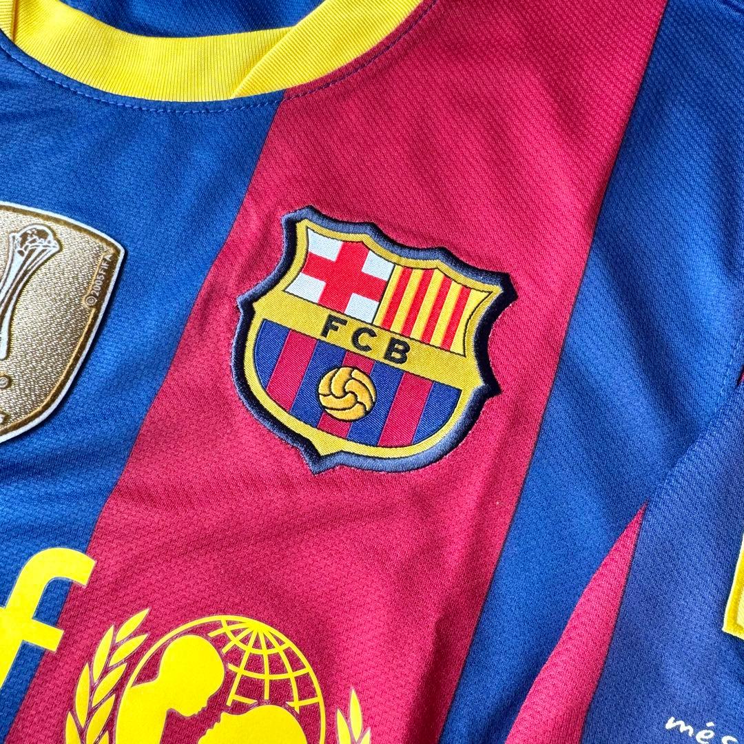 【３冠モデル＆フルパッチ仕様】リオネル・メッシ ＃１０ FCバルセロナ
