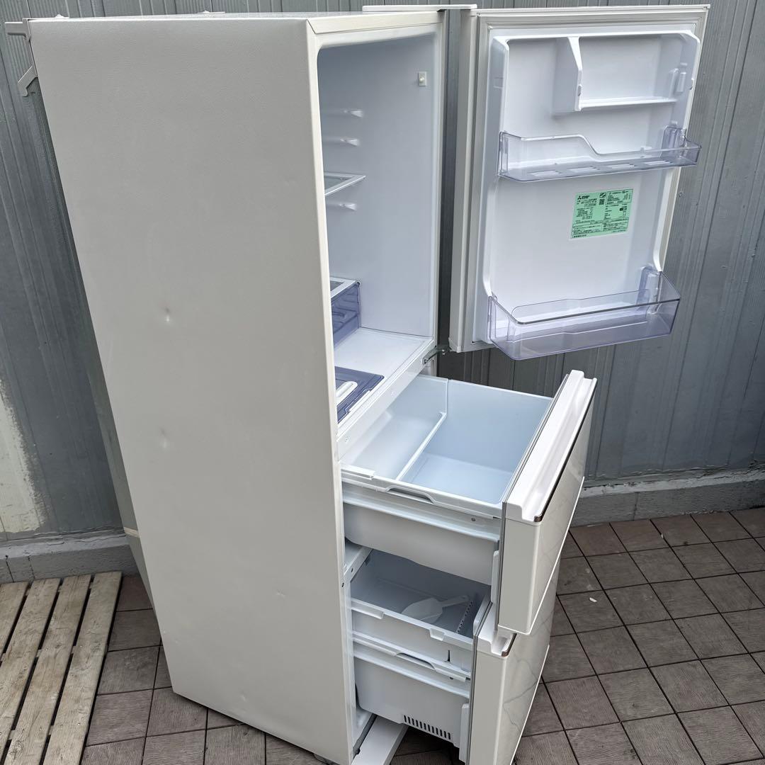 送料込 三菱電機 3ドア冷蔵庫 272L 自動製氷 ジュエリーホワイト