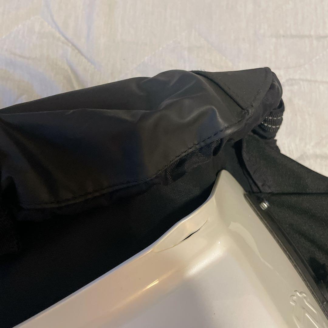 ボブルビー BOBLBEE PC収納可 ハードシェル バックパック 白×黒