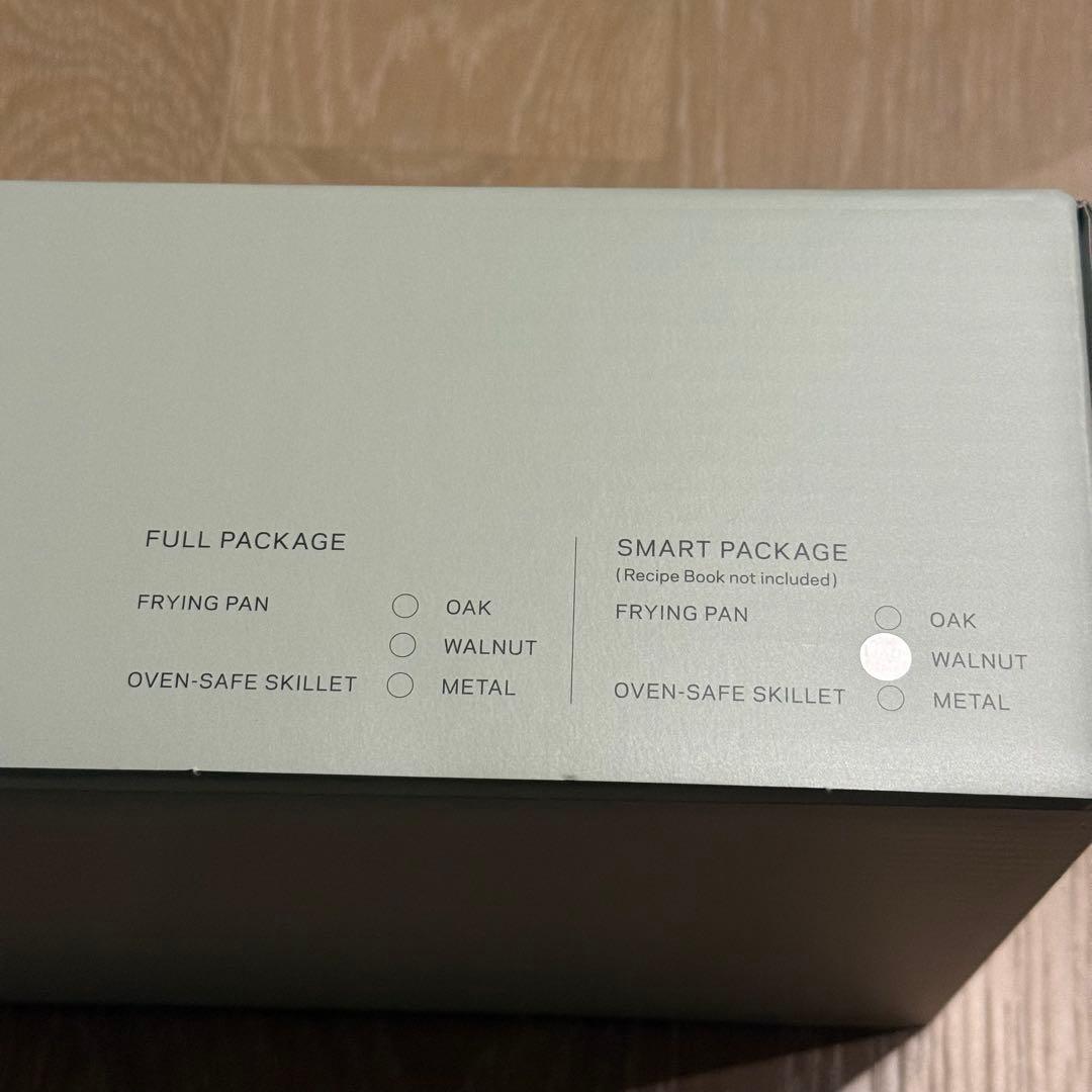 バーミキュラ フライパン 24cm DEEP ウォールナット スマートパッケージ