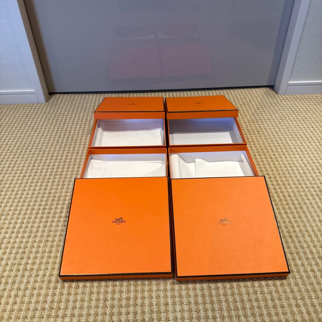 エルメス　空箱　4個セット
