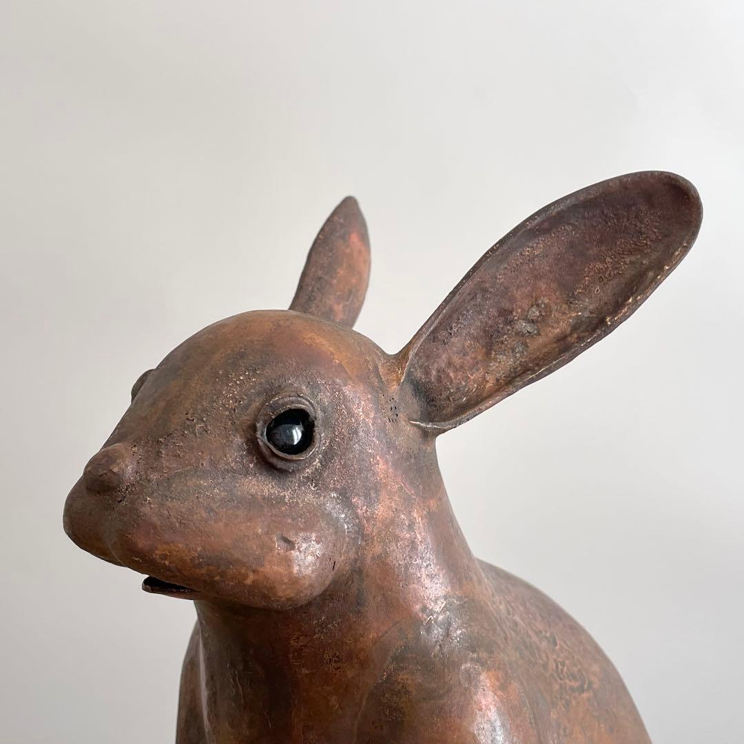 土屋陽太 鍛金 金工美術 一点もの うさぎ 兎 造形作家 オブジェ 金属工芸