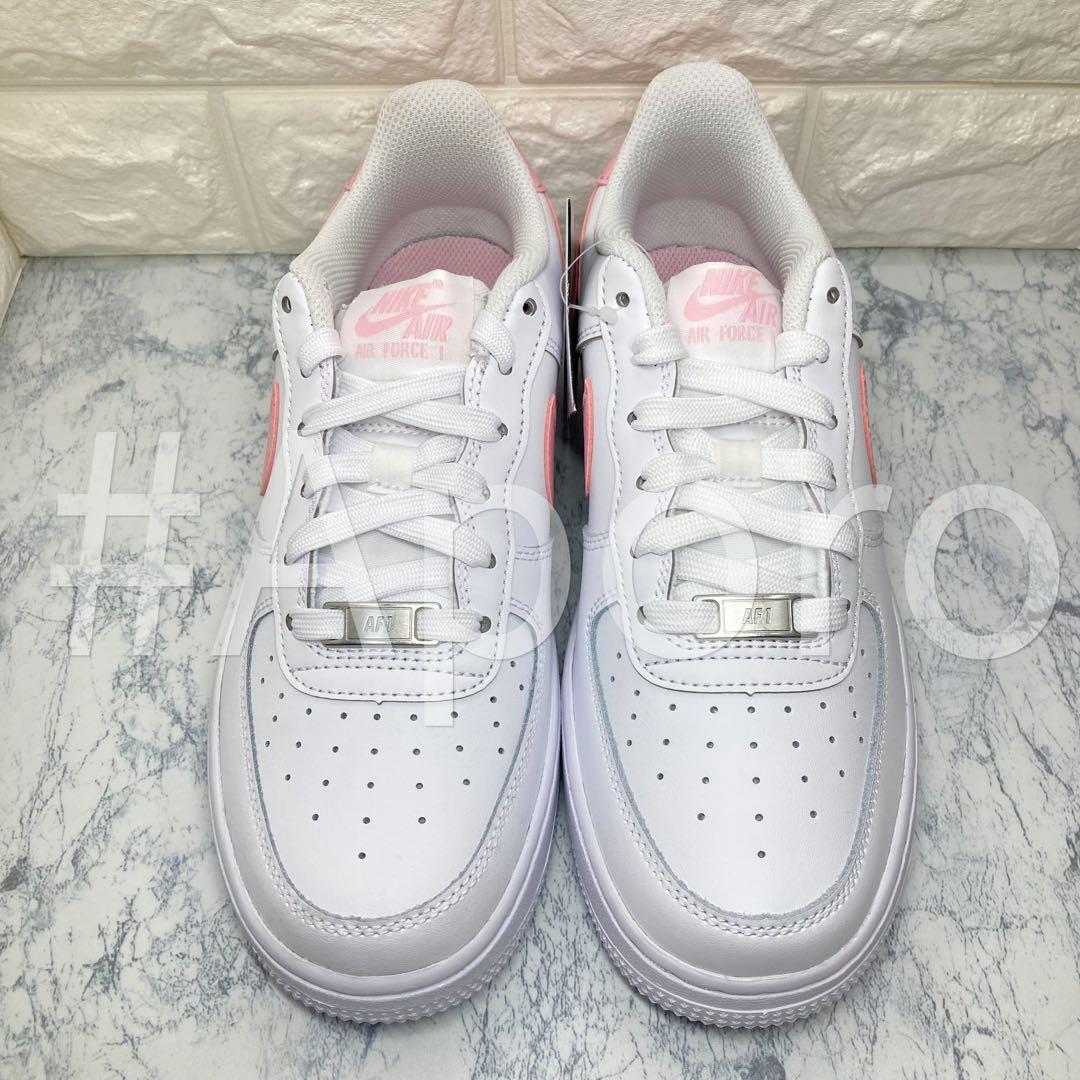 NIKE ナイキ AIR FORCE 1 エアフォース1 ピンク ホワイト 24