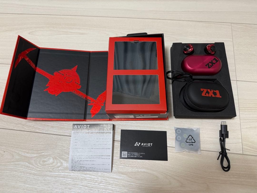 イヤホン AVIOT TE-ZX1