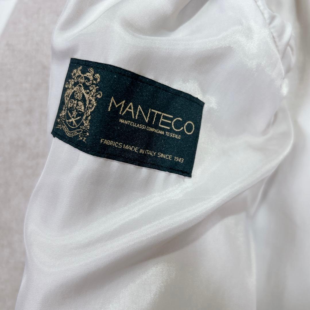 美品 MANTECOメルトンメランジミドル丈コート ユナイテッドアローズ M