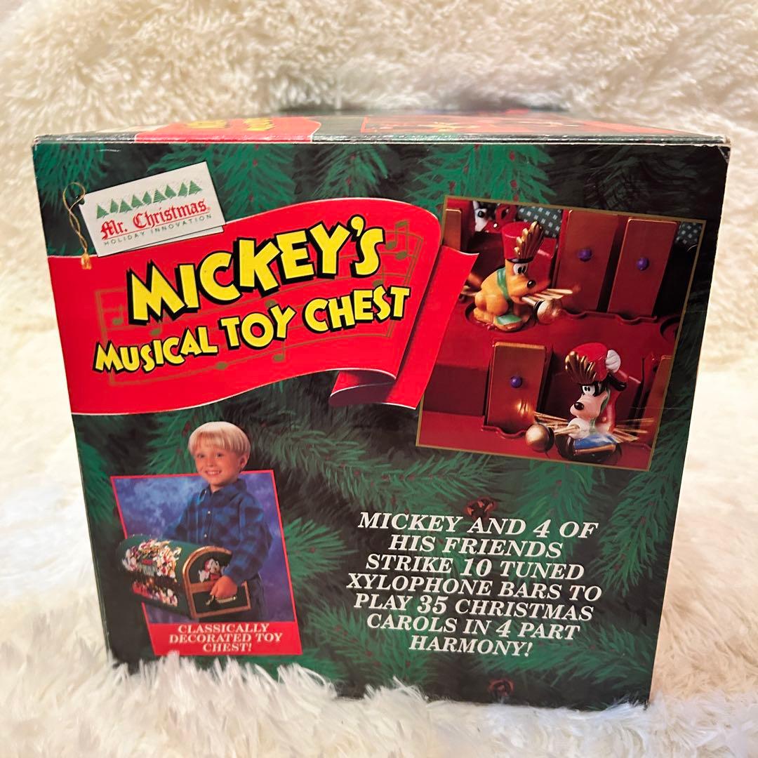 美品✨ MICKEY'S MUSICAL TOY CHEST クリスマス