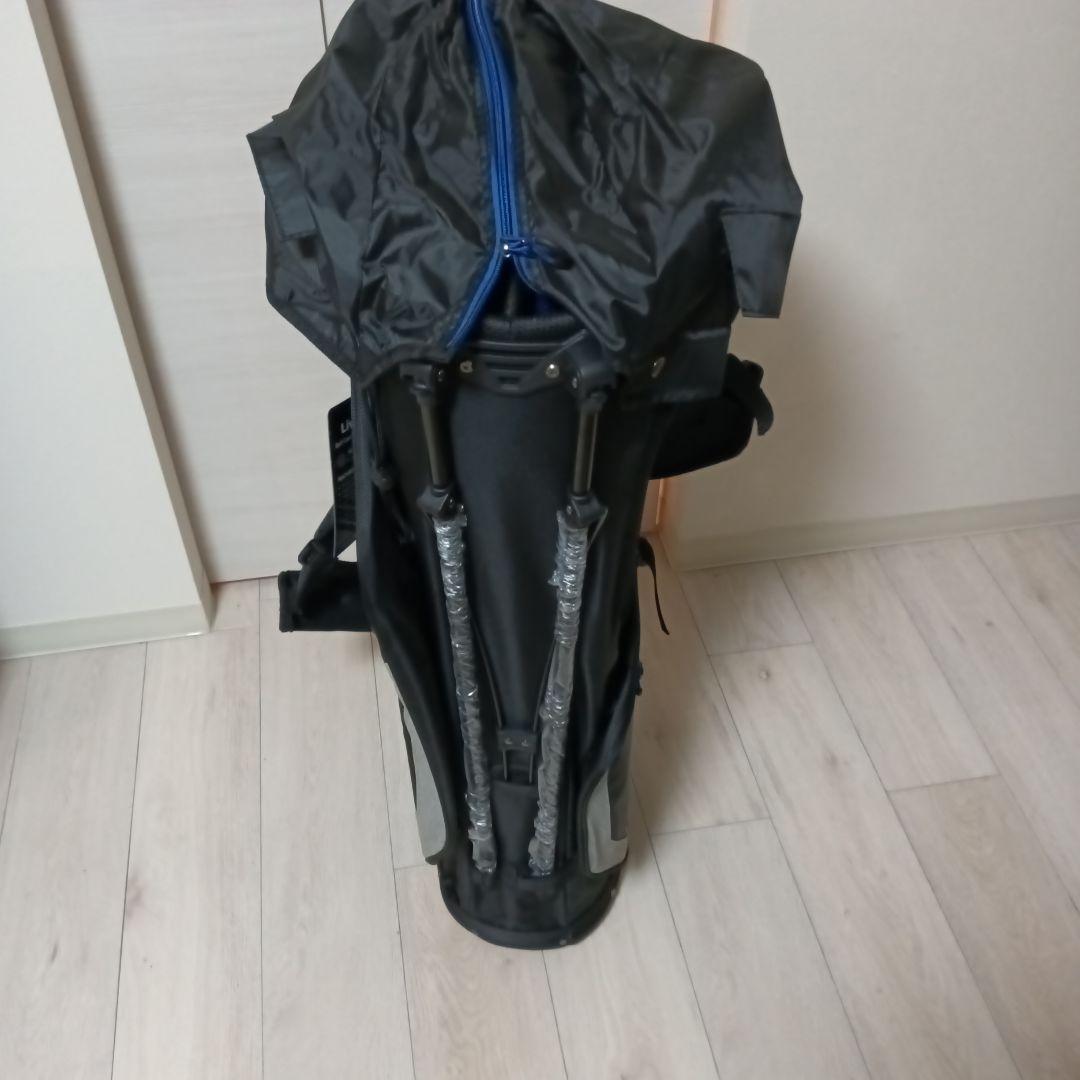 最終価格　LivsinGolf スタンドキャディバッグ 黒/青