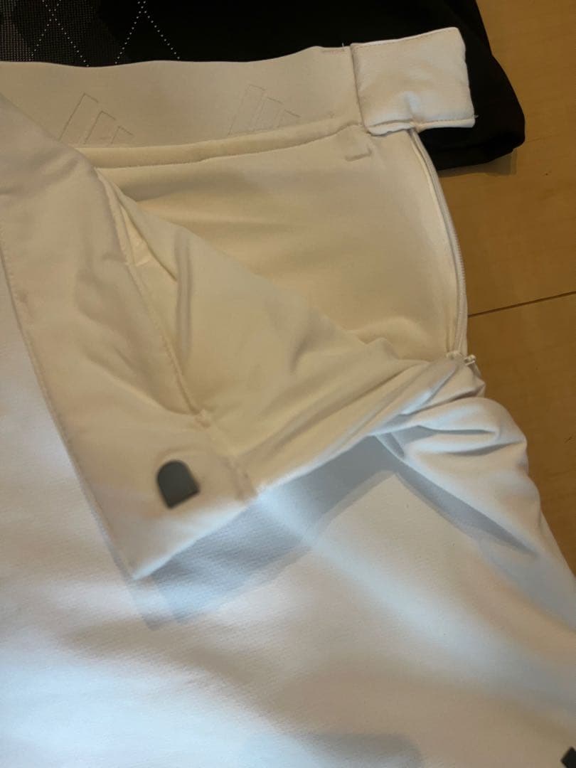 新品　アディダス　adidas ゴルフ　モックネック　スカート　L 裏起毛