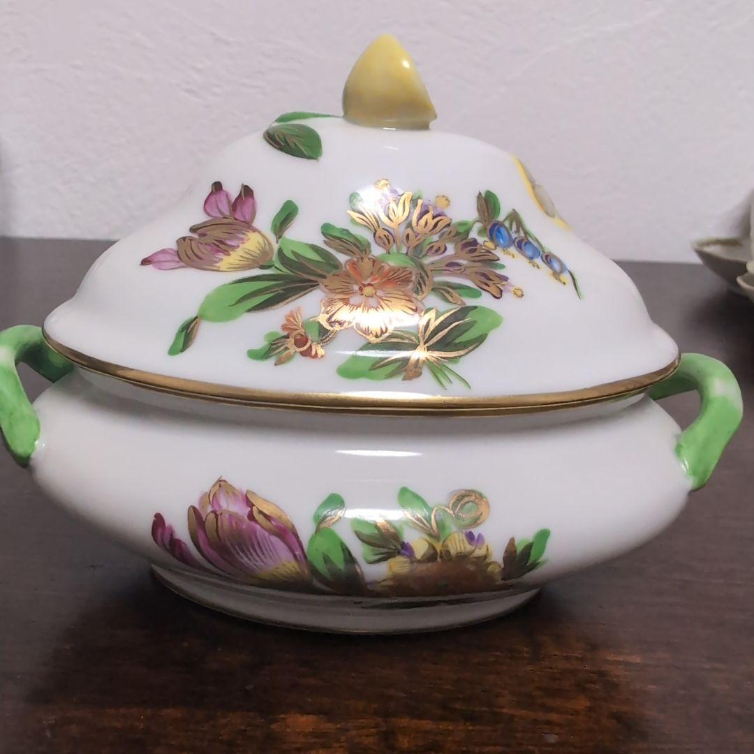 ヘレンド　ミニチュア　チューリン　ヴィクトリアブーケ　ハンガリー