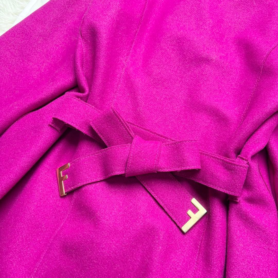 フェンディ ダブルフェイス ハーフコート FFベルト