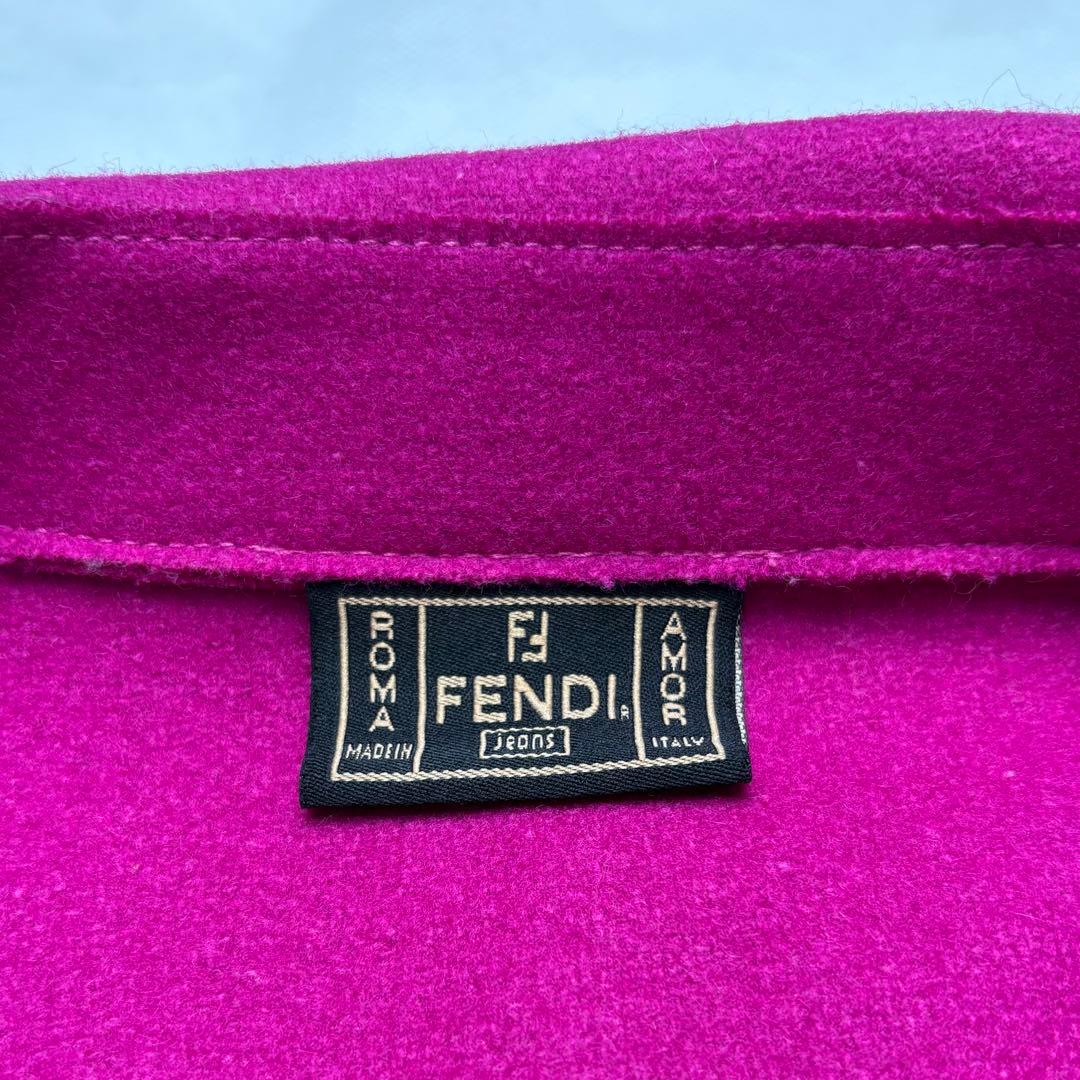 フェンディ ダブルフェイス ハーフコート FFベルト