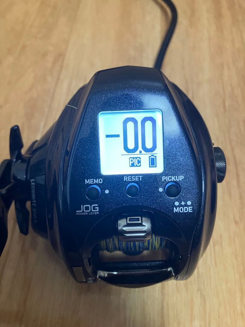 ダイワ　23レオブリッツ300JL 中古美品　使用時間9時間　4.8km