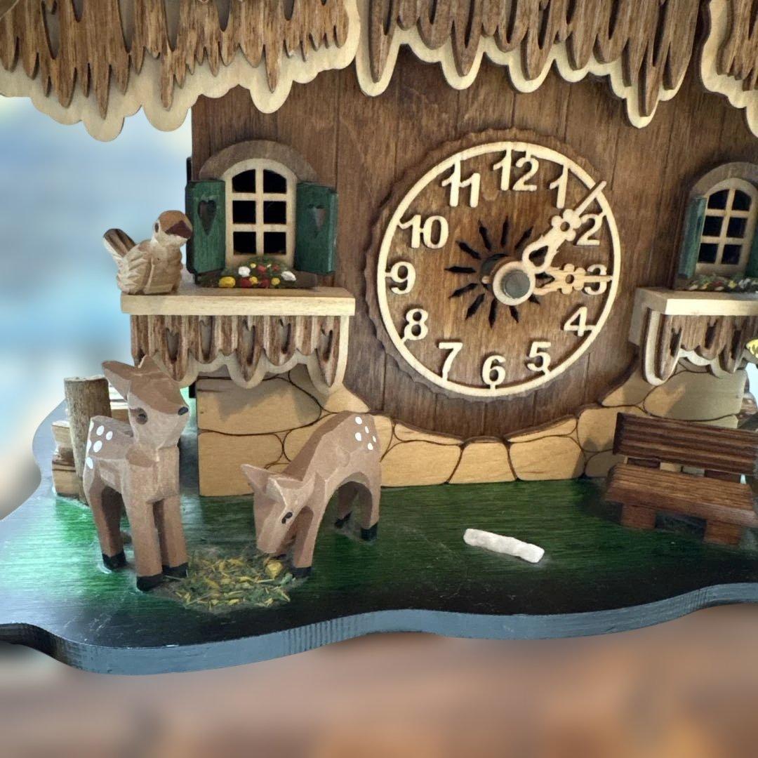 T*A様 鳩時計 からくり時計 オルゴール カッコー時計