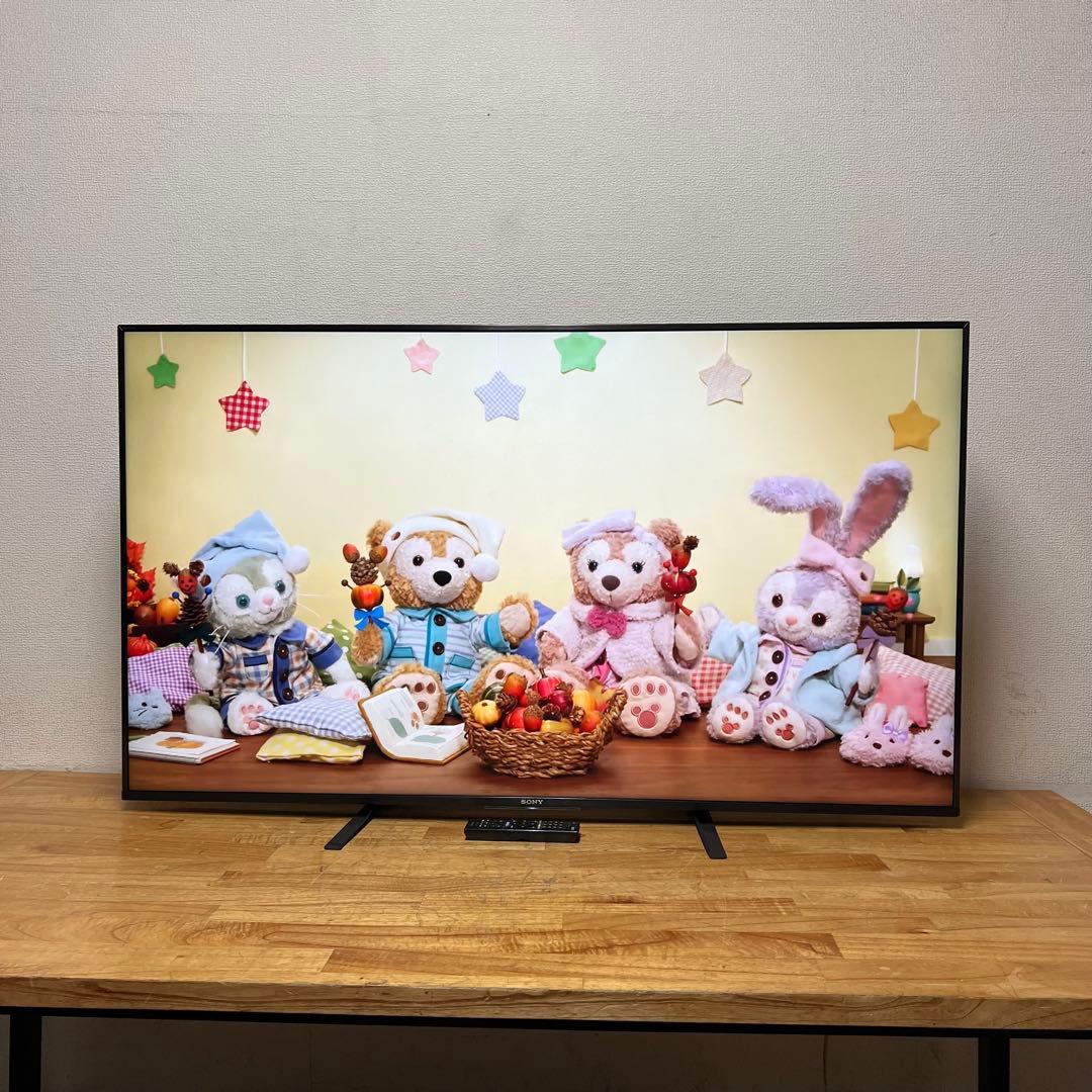 SONY 55V型 4K チューナーレス 液晶テレビ BRAVIA 動画アプリ○