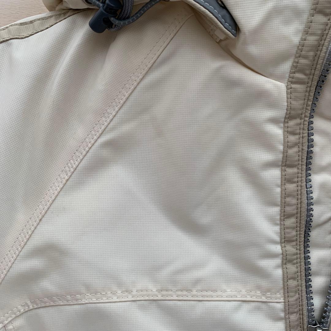 ellesse ベージュ スキーウェア 上下グローブセット