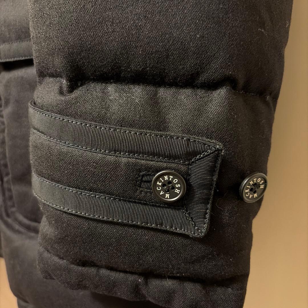 [いちごみるく][値下げ] Mackintosh ブラック ダッフルコート