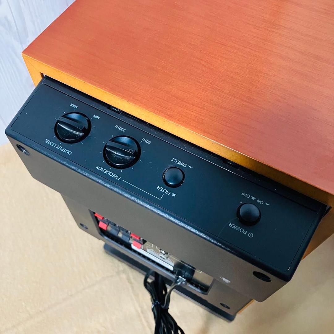 ONKYO サブウーファー SL-207 アンプ内蔵サブウーファー オンキョー