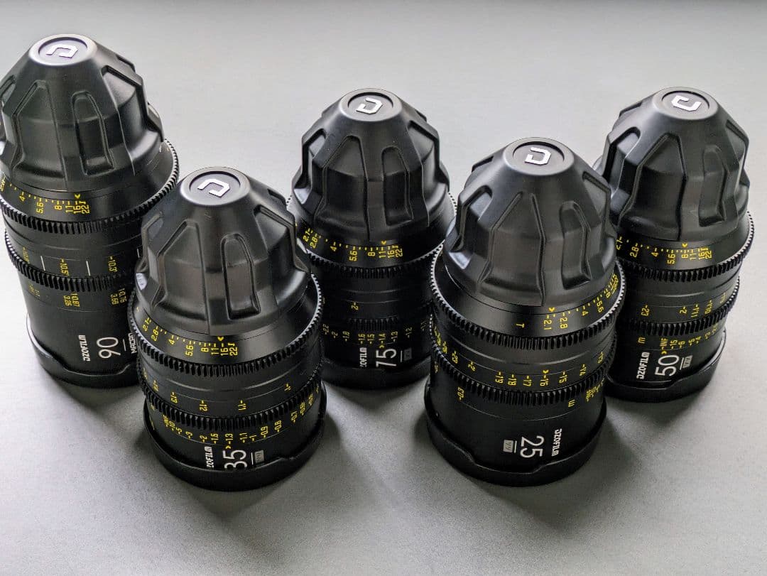 DZOFILM Vespid Prime Lens 5本 set PLマウント