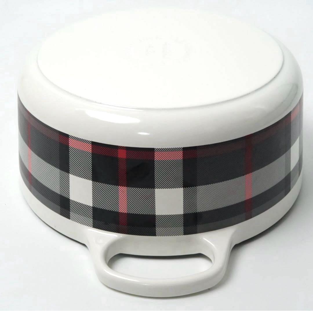 【新品】LE CREUSET　シグニチャーココット ロンド ホワイト　24cm