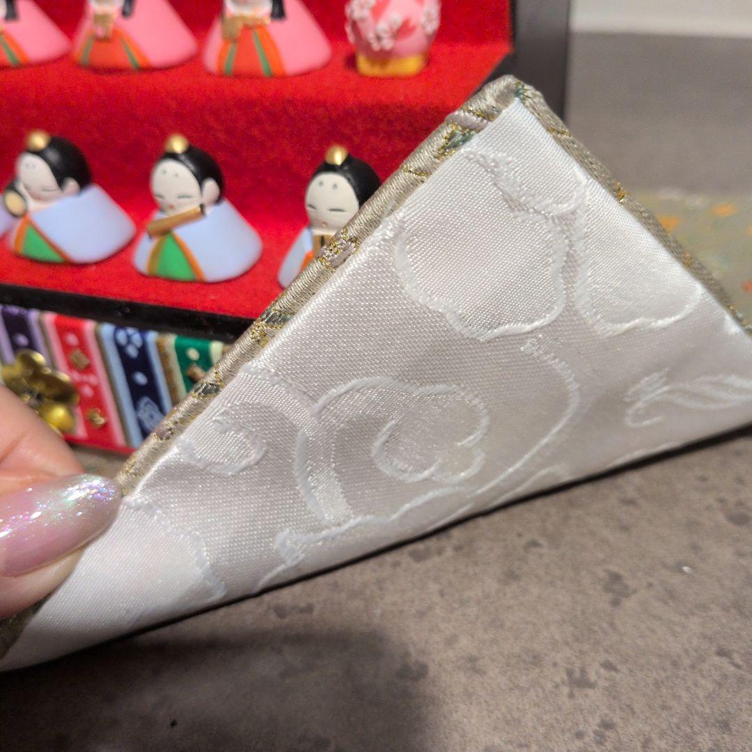 雛壇♥ミニひな壇　 雛人形セット 三段式　段飾り　お雛様　ひな祭り　お節句