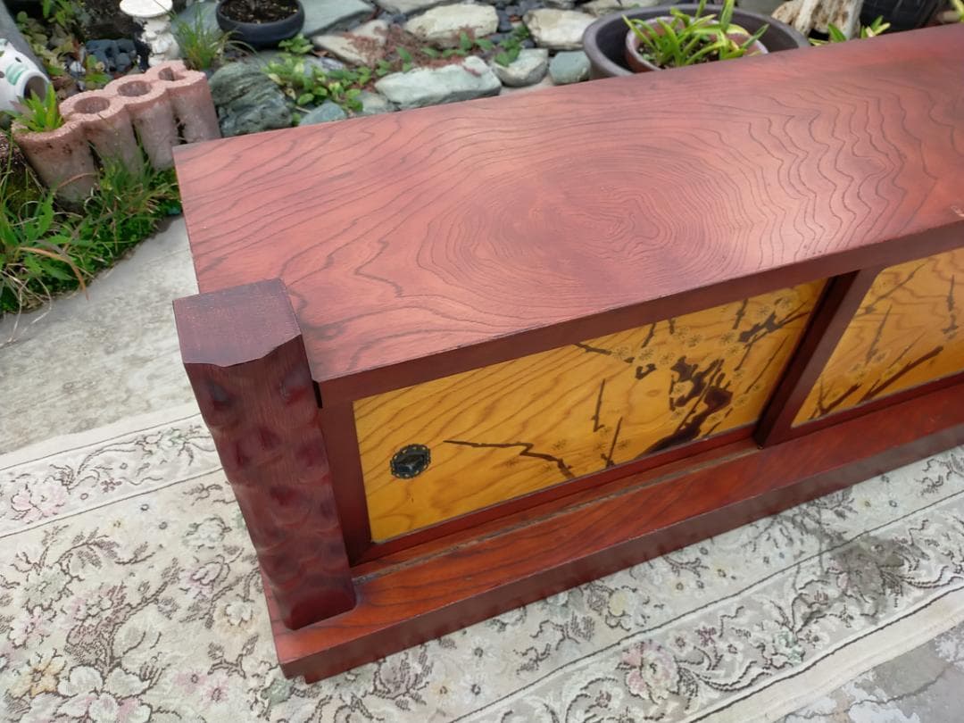 昭和レトロ☆床の間☆床置き家具☆飾り棚☆テレビ台☆ローボード☆古民具収納家具