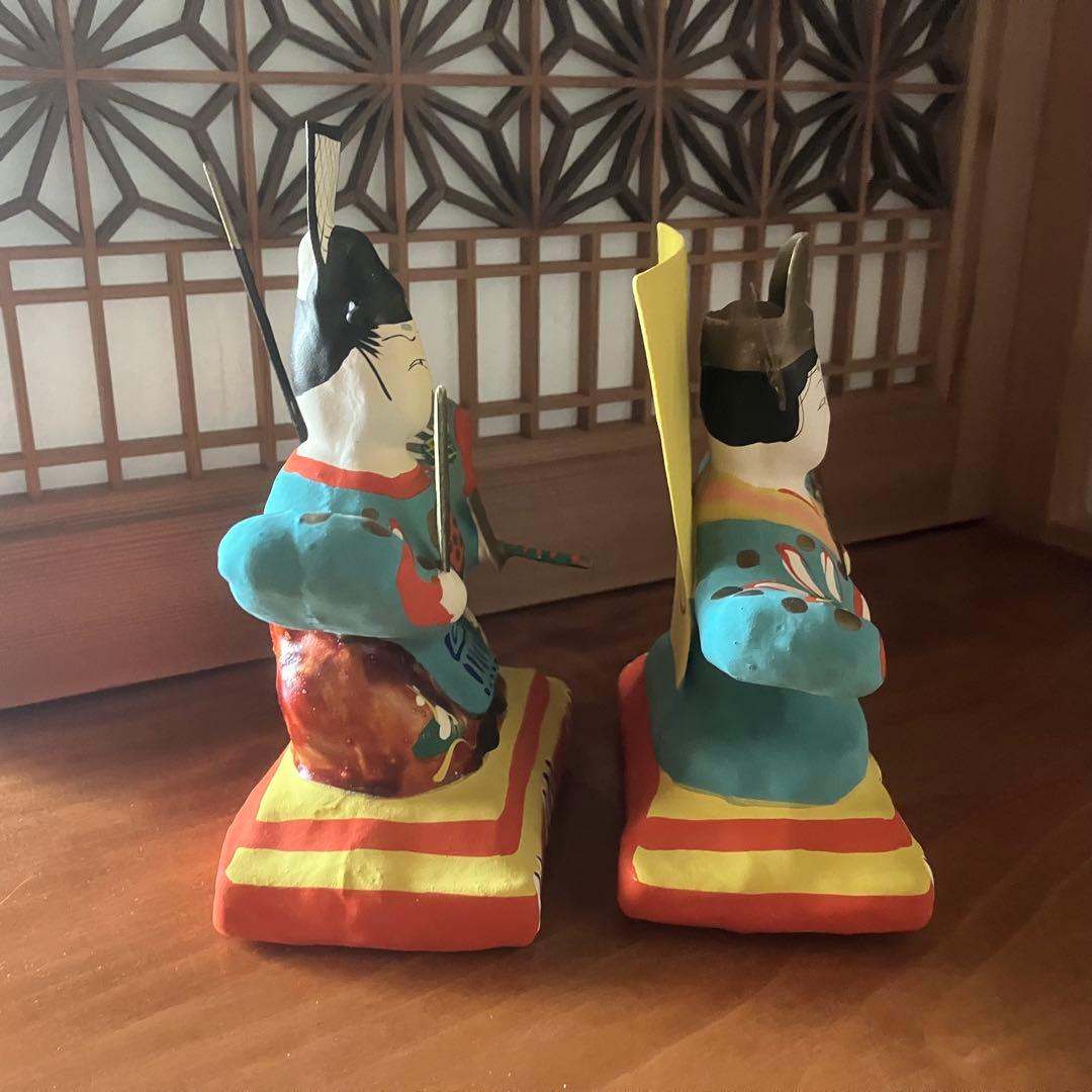 三春張子　雛人形　郷土玩具
