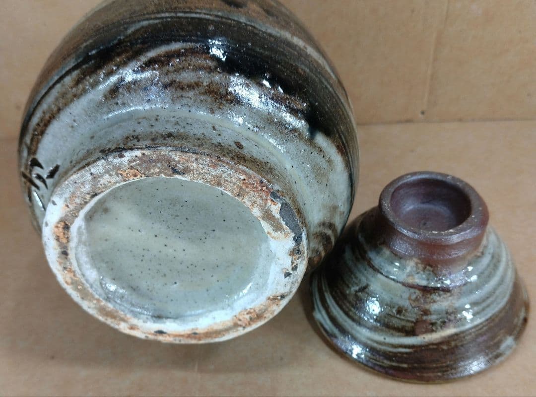 【本物保証】金城次郎「徳利」「壷屋焼 ぐい呑」2セット全共箱 栞2 人間国宝