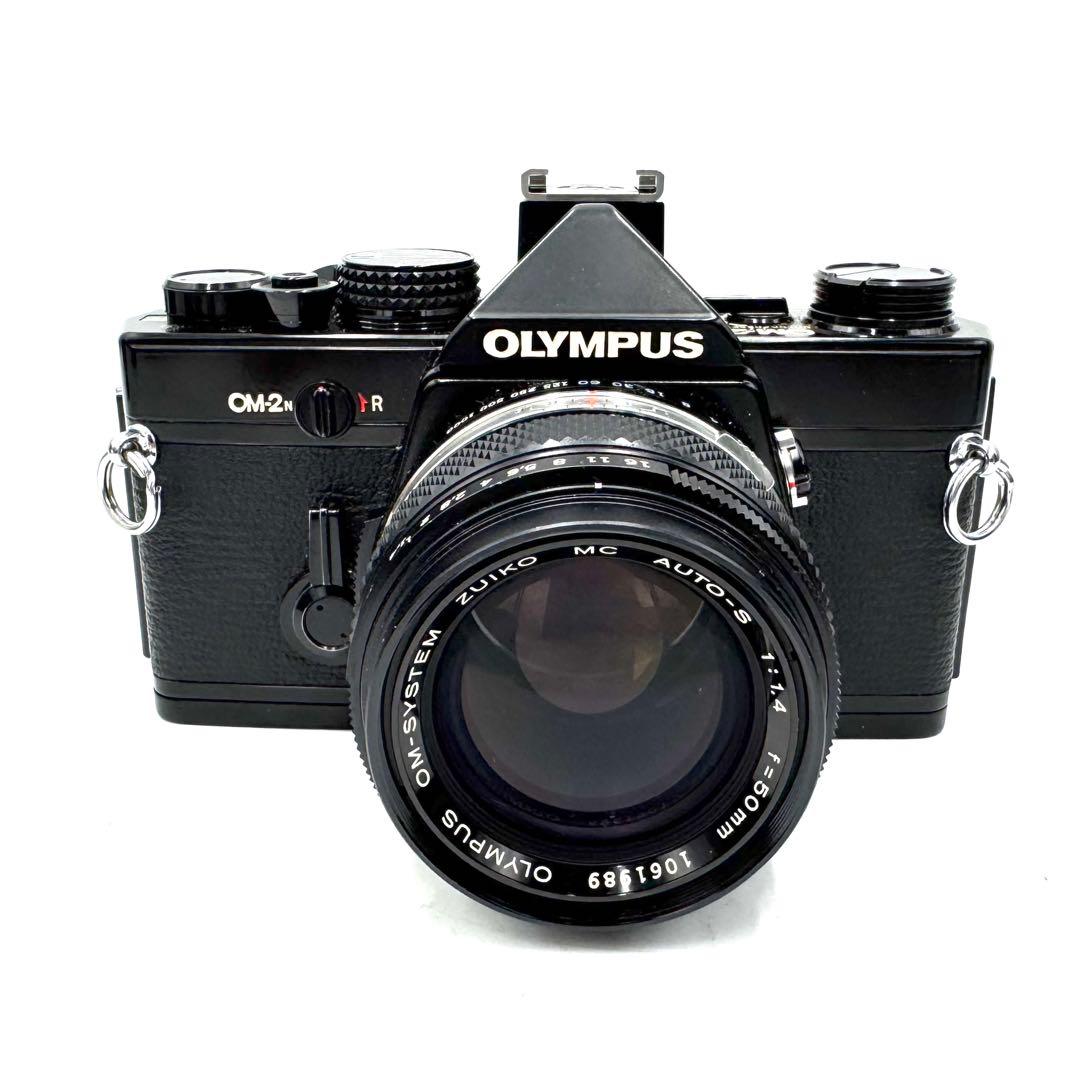 美品 OLYMPUS OM-2n ZUIKO 50mm F1.4 ブラック