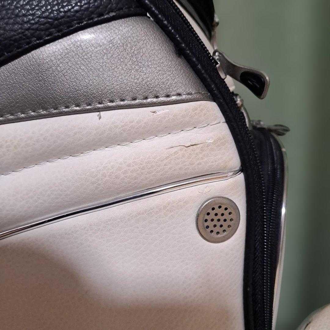 ティゴラゴルフキャディバッグ本格３点式ツアーバック。フード付き。9.5インチ