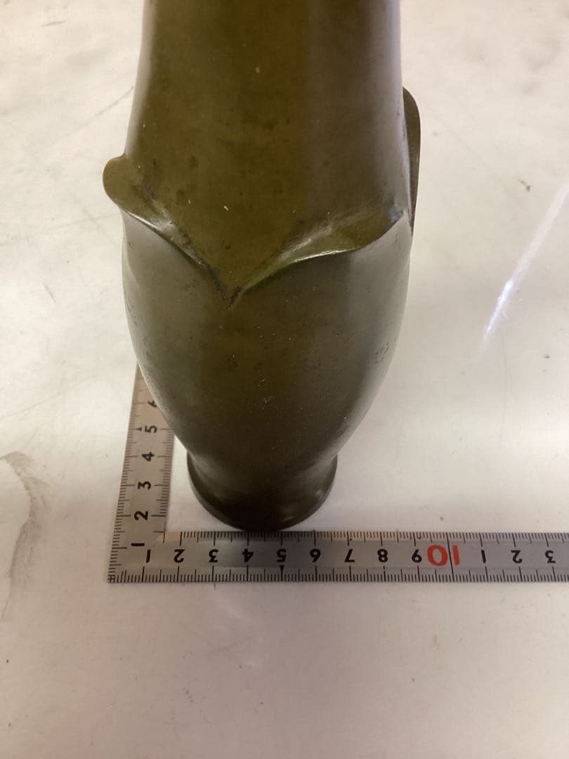 陶器花瓶 アースカラー 美術工芸品 装飾壺 オブジェ（へ-73）