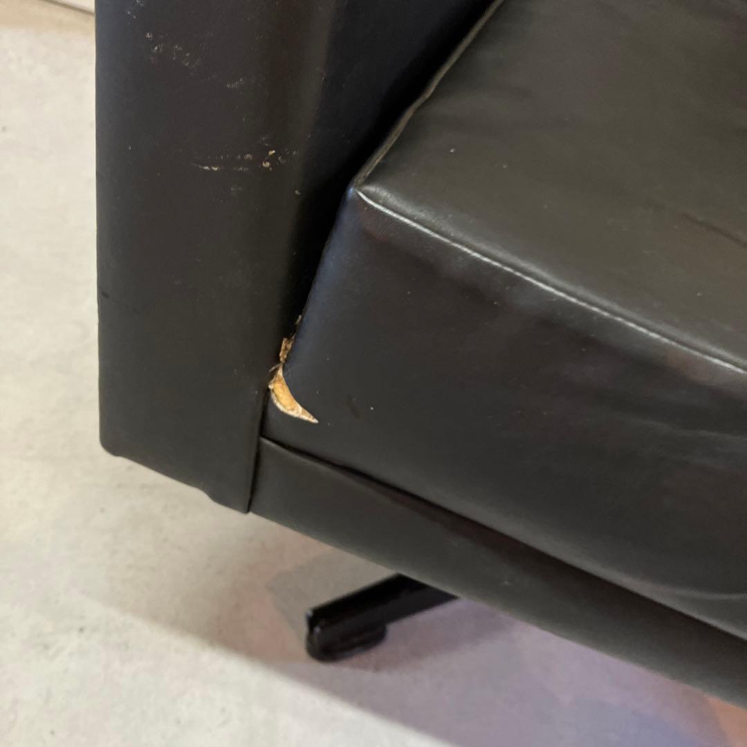 昭和レトロ ヴィンテージ マルニ 回転式アームチェア ラウンジチェア 古家具