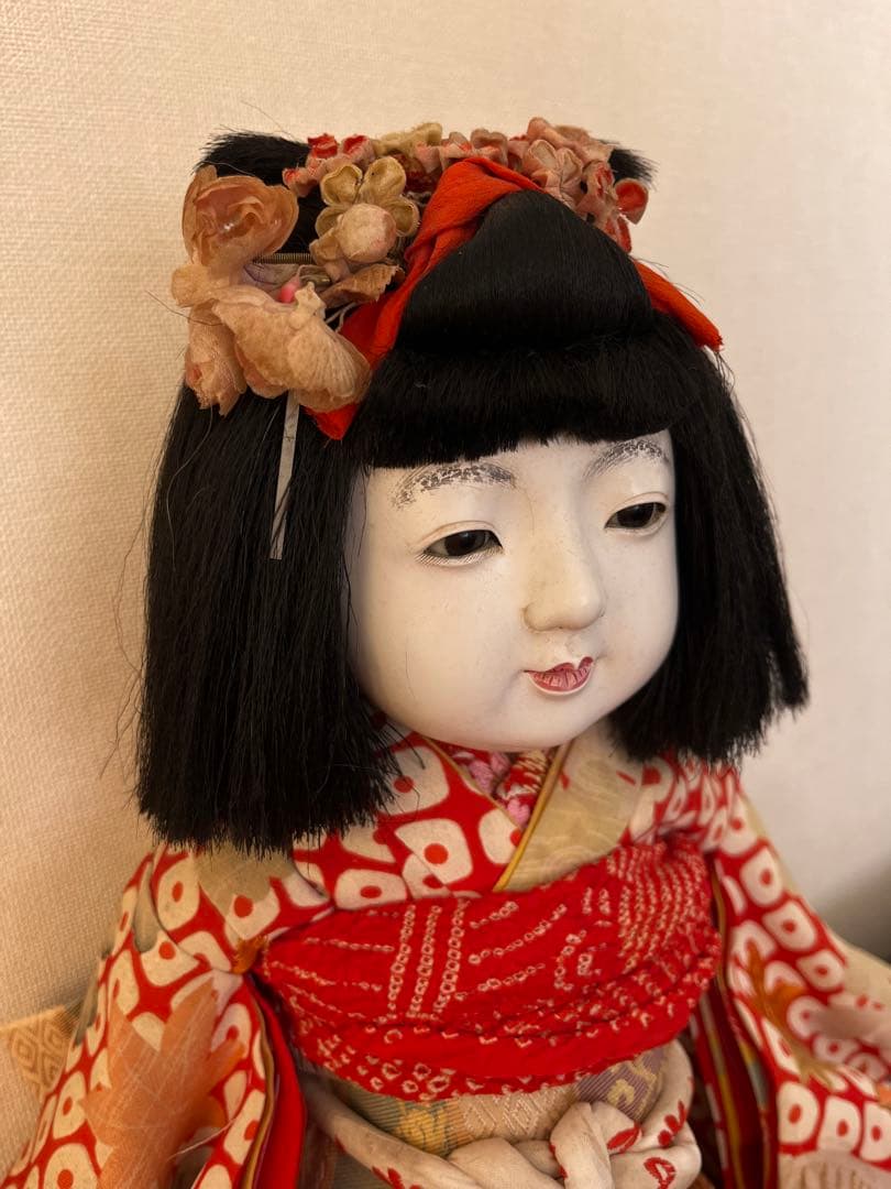 ▪️市松人形▪️昭和初期▪︎丸平▪️43cm