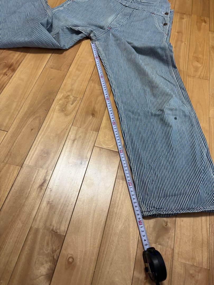 ヴィン 70s ビンテージBIG MAC ヒッコリーオーバーオール