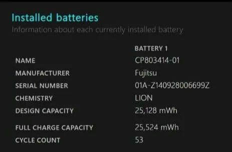 富士通 FMV LIFEBOOK 純正 交換用内蔵バッテリー