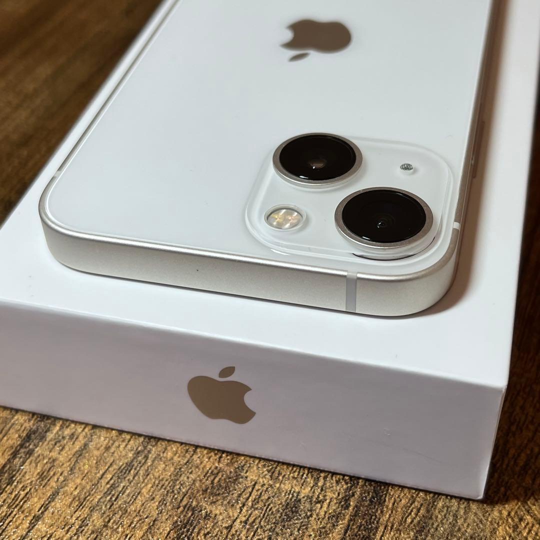 美品 Iphone13mini 128gb スターライト バッテリー100％