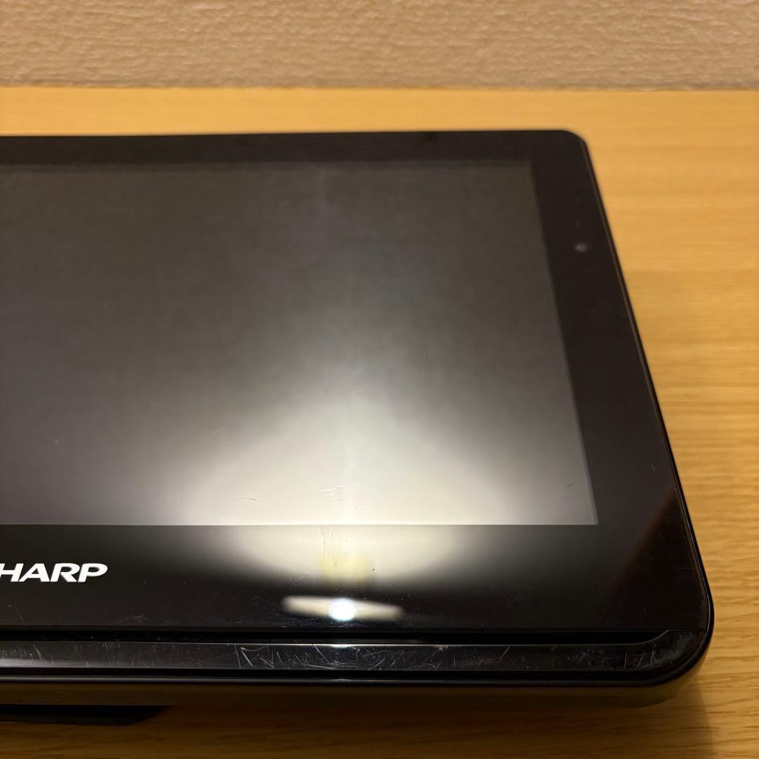 【中古】シャープ ポータブル液晶テレビ AQUOS ブラック 2T-C12AF